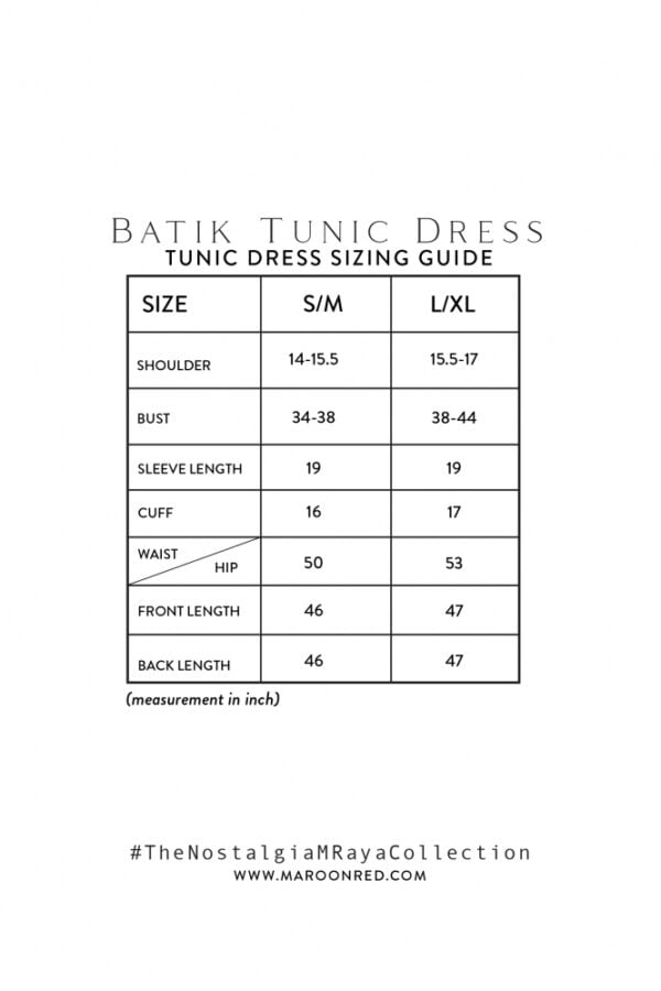 AISYAA BATIK TUNIC (TERRACOTTA PURPLE)