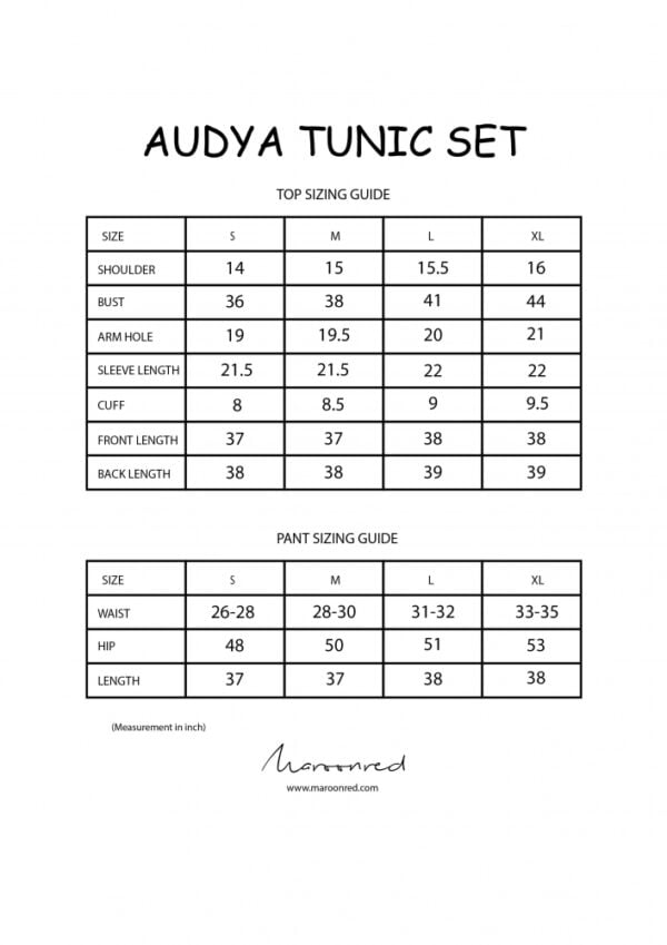 audya AUDYA TUNIC SET (TURQUOISE)