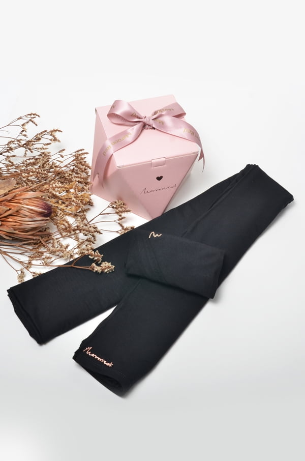 ROSSA SHAWL + AIRYN INNER + BOX (BLACK)