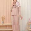 b3451185c5cab20e494fbdaaf9a943271617344745.jpg LORENNA TEXTURED KURUNG (SOFT BROWN)