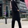 SELENA TUNIC SET (BLACK)