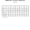 AMANI PLAIN DRESS (DUSTY PURPLE)