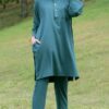 SELENA TUNIC SET (EMERALD GREEN)