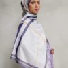 AUDREY PRINTED SHAWL (BLUE STONE)