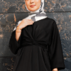 ARIA WRAP DRESS (EBONY BLACK)