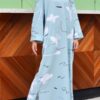 BOHAMIA PRINTED DRESS (DUSTY GREEN)