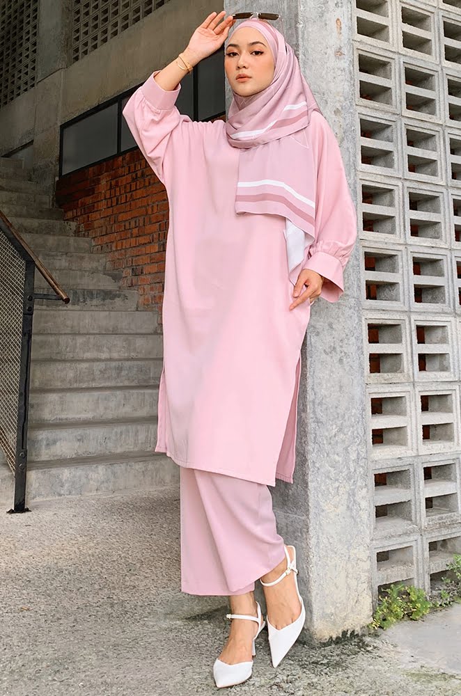 HAILEY TUNIC SET (PRAIRIE ROSE)