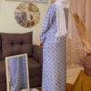 CLOVIA LONG KAFTAN (PALE SKY BLUE)