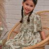 LITTLE LILI DRESS (LIME GREEN)