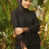 FLORENCE PLEATED KURUNG (BLACK)