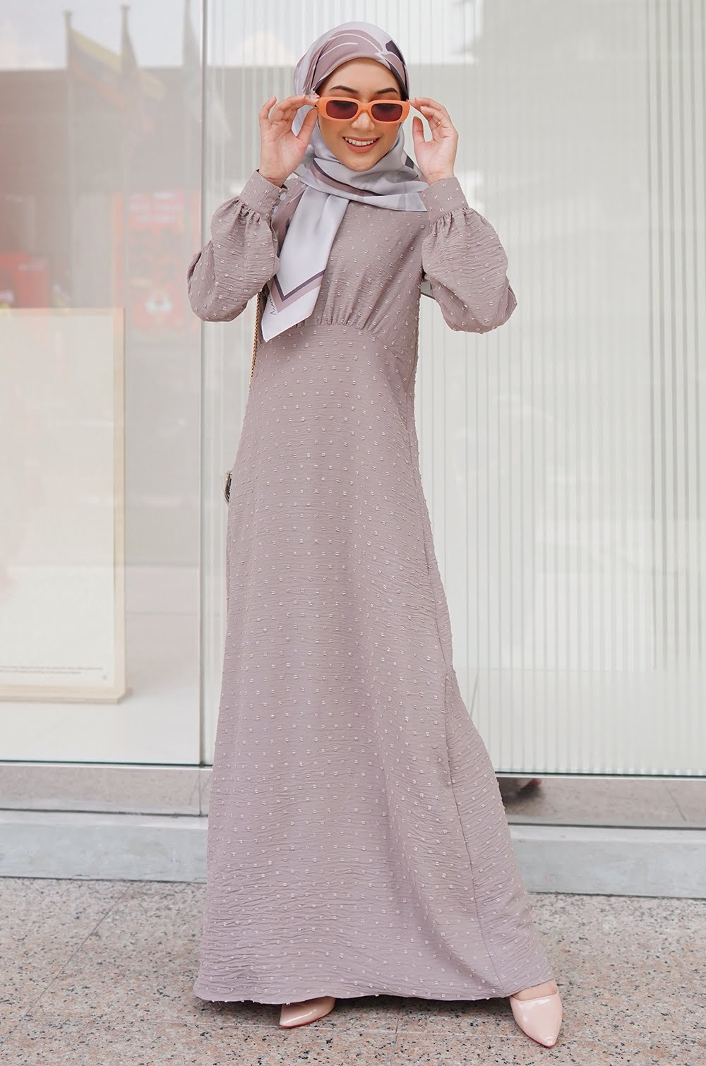 KYLIE DRESS (KOALA GREY)