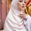 CAMILA PRINTED SHAWL (NUDE PINK)