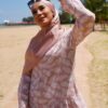 ELINA CLASSY SHAWL (DUSTY ROSE)