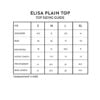 ELISA PLAIN TOP (NUDE)