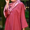 SELENA TUNIC SET (MAROON)