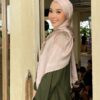ASTRID PRINTED SHAWL (BEIGE LINEN)