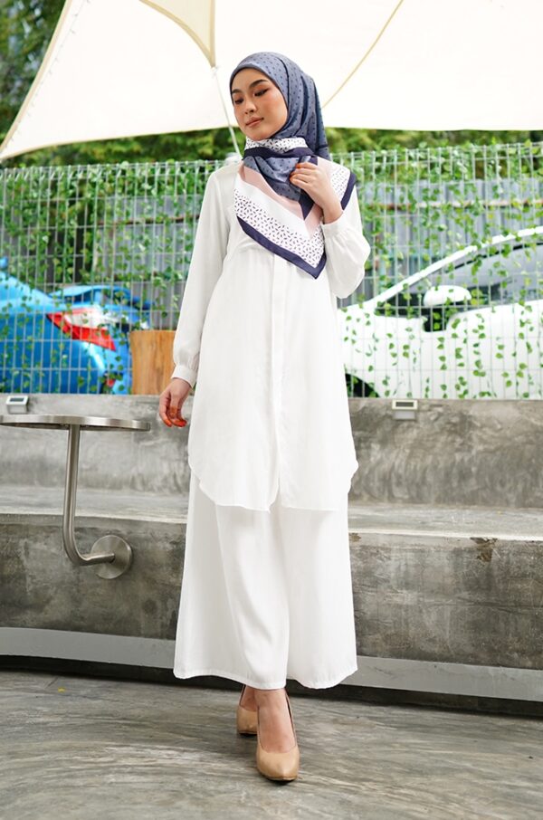 AUDYA TUNIC SET (WHITE)
