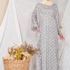 NIKITA LONG KAFTAN (CAMOUFLAGE GREEN)