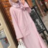 ROZAELLA PLAIN DRESS (BLUSH PINK)