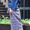 ARIA SKIRT (GEOMETRICAL FLORAL)