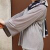 CAMILA PLEATED SET (LAVA GREY)