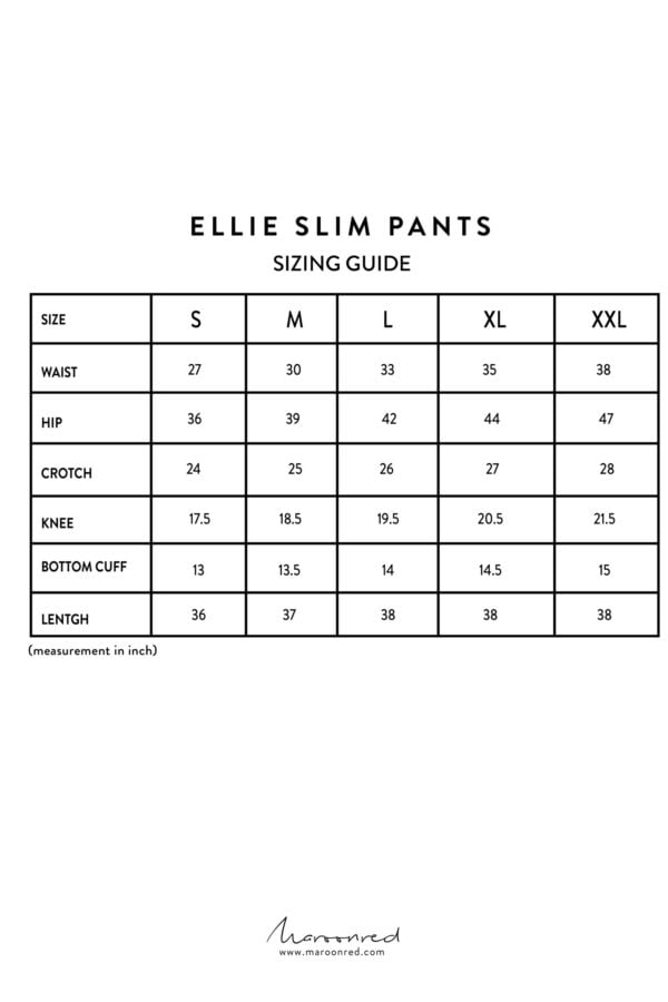 ELLIE SLIM PANTS (WHITE)