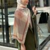 ASTRID PRINTED SHAWL(THUMBLEWEED NUDE)