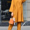 SELENA TUNIC SET (YELLOW OCHRE)