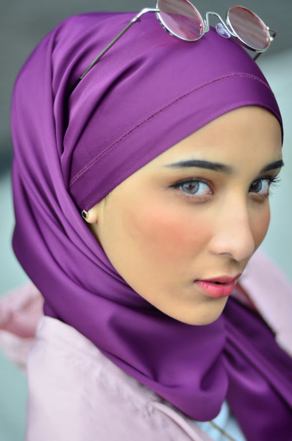 BASIC PLAIN SHAWL EYELASH (VIOLET)