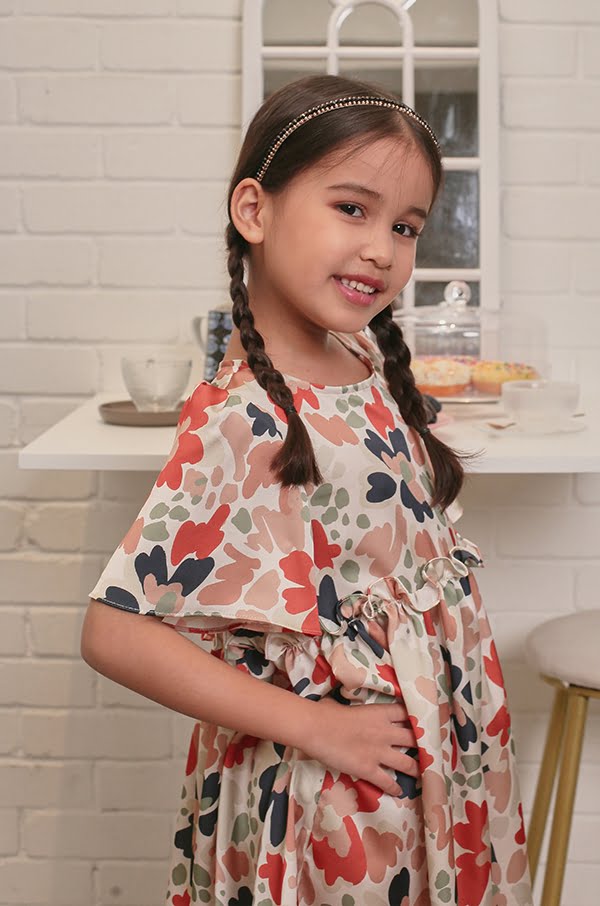 LITTLE WINNIE DRESS(ORENG BEIGE)