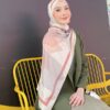 ASTRID PRINTED SHAWL(THUMBLEWEED NUDE)