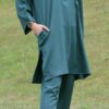 SELENA TUNIC SET (EMERALD GREEN)