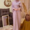 CLOVIA LONG KAFTAN (MAUVE BLUSH)