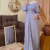 CLOVIA LONG KAFTAN (PALE SKY BLUE)