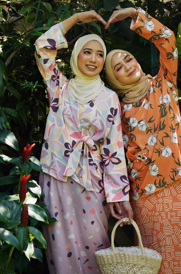 YURI KIMONO SET (PASTEL CEMPAKA)