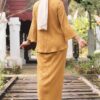 LORENNA TEXTURED KURUNG (MUSTARD YELLOW)