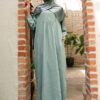 TAHEERA JUBAH DRESS (PISTACHIO GREEN)