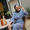 NAOMI WRAP DRESS (BLUE)