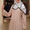 ALEEYA PLAIN JUBAH (NUDE)