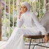 FLORENCE PLEATED KURUNG (WHITE)