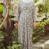 SURI PRINTED KAFTAN (DARK GREEN)