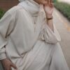 CAMILA PLEATED SET (BEACH SAND)