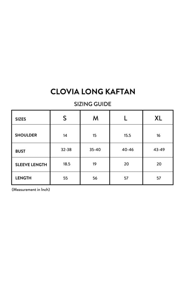 CLOVIA LONG KAFTAN (MAUVE BLUSH)