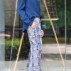 ARIA SKIRT (BLUE CHECKERED)