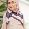 CECILIA PRINTED SQUARE (PINK PURPLE)