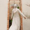 MILANI PLAIN DRESS (WHITE)