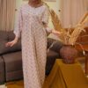 CLOVIA LONG KAFTAN (KHAKI BROWN)