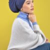 ROSSA SHAWL + AIRYN INNER + BOX (NAVY BLUE)