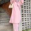 HAILEY TUNIC SET (PRAIRIE ROSE)