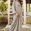 SURI PRINTED KAFTAN (TAUPE GREY)